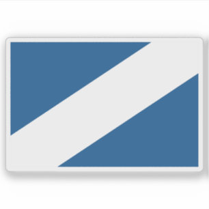 Vlag van Westergoa, Nederland Sticker