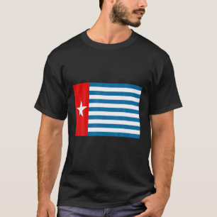 Vlag van Western-Nieuw-Guinea, Indonesië T-shirt