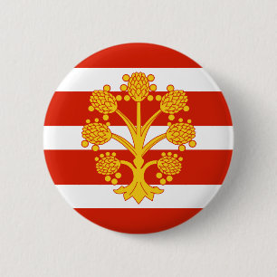 Vlag van Westmorland Pinback Button