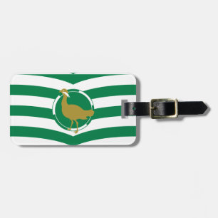 Vlag van Wiltshire Bagagelabel