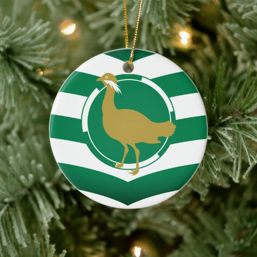 Vlag van Wiltshire - ENGLAND Keramisch Ornament (Boom)