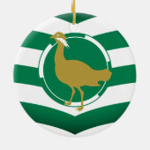 Vlag van Wiltshire - ENGLAND Keramisch Ornament (Achterkant)