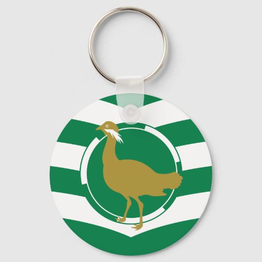 Vlag van Wiltshire Sleutelhanger (Voorkant)