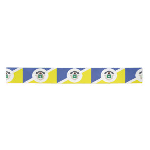 Vlag van Winnipeg, Manitoba Satin Ribbon Lint