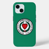 Vlag van Worcester, Massachusetts Case-Mate iPhone Case (Achterkant)