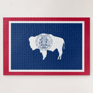 Vlag van Wyoming Legpuzzel