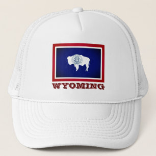 Vlag van Wyoming Trucker Pet