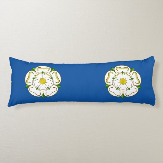 Vlag van Yorkshire Body Pillow Lichaamskussen (Voorkant)