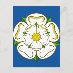 Vlag van Yorkshire Briefkaart