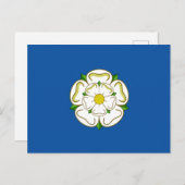 Vlag van Yorkshire Briefkaart (Voorkant / Achterkant)