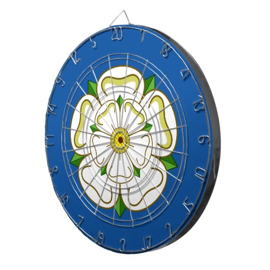 Vlag van Yorkshire Dartbord (Voorkant Rechts)