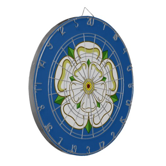 Vlag van Yorkshire Dartbord (Voorkant Links)