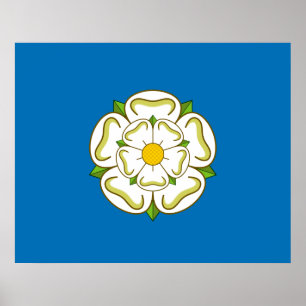 Vlag van Yorkshire (Engeland) Poster