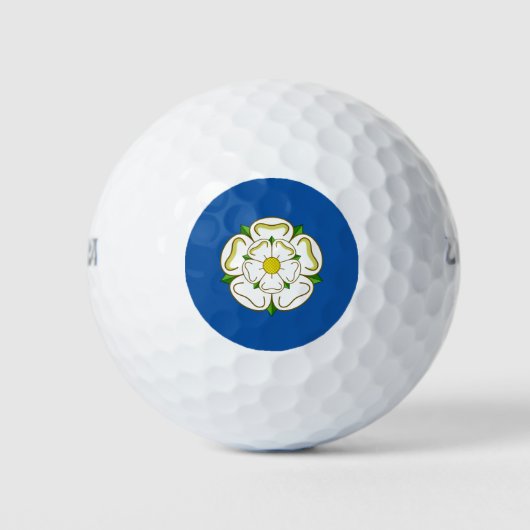 Vlag van Yorkshire Golfballen (Voorkant)