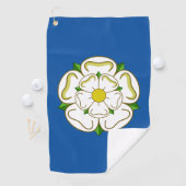 Vlag van Yorkshire Golfhanddoek (Insitu)