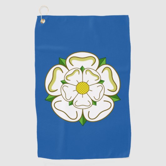 Vlag van Yorkshire Golfhanddoek (Voorkant)