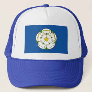 Vlag van Yorkshire Headsweats Hoed Trucker Pet
