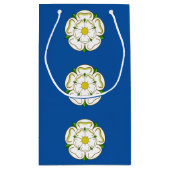 Vlag van Yorkshire Small Gift Bag Klein Cadeauzakje (Achterkant)