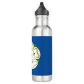Vlag van Yorkshire Stainless Steel Water Bottle Waterfles (Rechts)