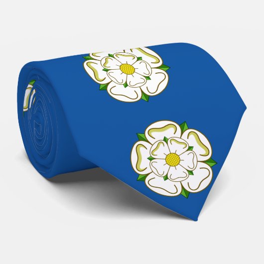 Vlag van Yorkshire Stropdas (Opgerold)