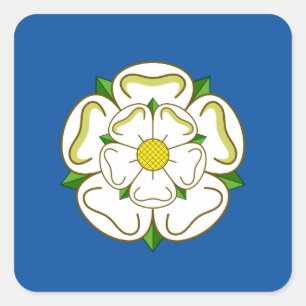 Vlag van Yorkshire Vierkante Sticker