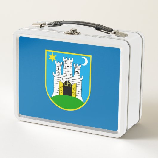 Vlag van Zagreb, Kroatische hoofddoos (Voorkant)