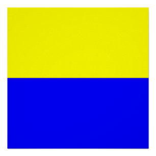 Vlag van Zandvoort Perfect Poster