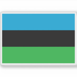 Vlag van Zanzibar (januari-april 1964), Afrika Sticker