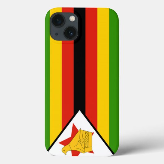 Vlag van Zimbabwe Case-Mate iPhone Case (Achterkant)