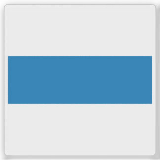 Vlag van Zug, Zwitserland Sticker