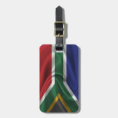 Vlag van Zuid-Afrika Bagagelabel (Voorkant verticaal)