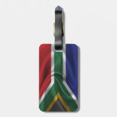 Vlag van Zuid-Afrika Bagagelabel (Achterkant verticaal)