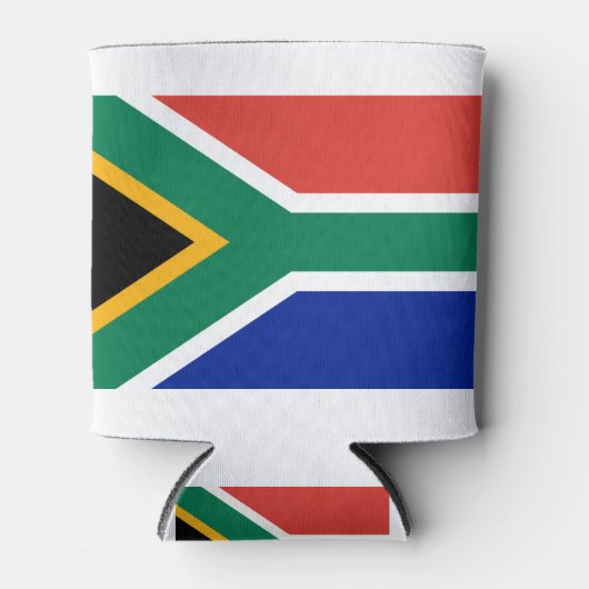 Vlag van Zuid-Afrika Blikjeskoeler (Voorkant)