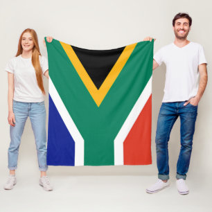 Vlag van Zuid-Afrika Bokke medium Fleece Deken