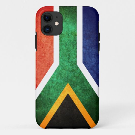 Vlag van Zuid-Afrika Case-Mate iPhone Case (Achterkant)