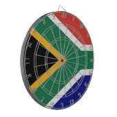 Vlag van Zuid-Afrika Dartbord (Voorkant Links)