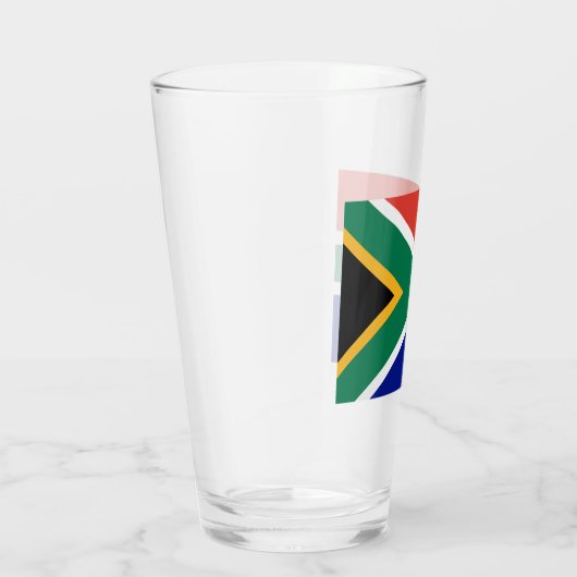 Vlag van Zuid-Afrika Glas (Rechts)
