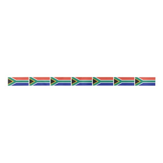 Vlag van Zuid-Afrika Lint (Voorkant)
