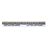 Vlag van Zuid-Afrika Lint (Voorkant)