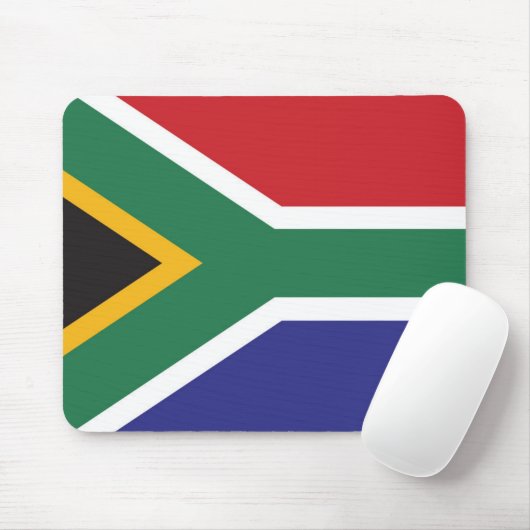 Vlag van Zuid-Afrika Muismat (Met muis)