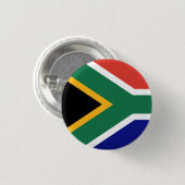 Vlag van Zuid-Afrika Ronde Button 3,2 Cm (Voorkant /achterkant)
