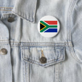 Vlag van Zuid-Afrika Ronde Button 5,7 Cm (In situ)