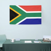 Vlag van Zuid-Afrika Spandoek (Beurs)