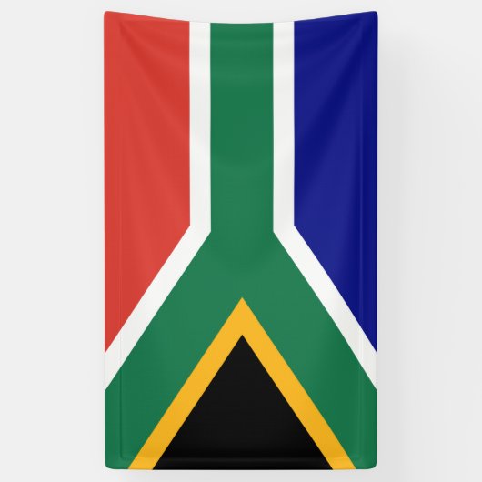 Vlag van Zuid-Afrika Spandoek (Verticaal)