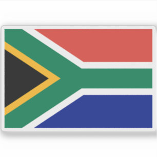 Vlag van Zuid-Afrika Sticker