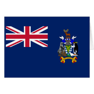 Vlag van Zuid-Georgia en de Zuidelijke Sandwicheil