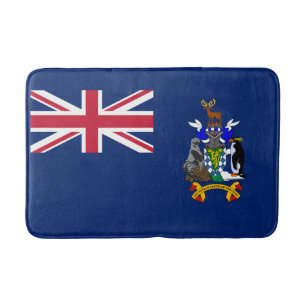 Vlag van Zuid-Georgia en de Zuidelijke Sandwicheil Badmat
