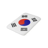 Vlag van Zuid-Korea Badmat (Gekanteld)