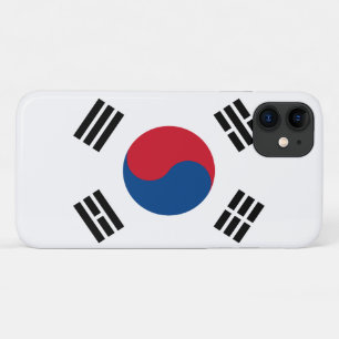 Vlag van Zuid-Korea iPhone 11 Hoesje