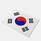 Vlag van Zuid-Korea Deurmat (Schuin)